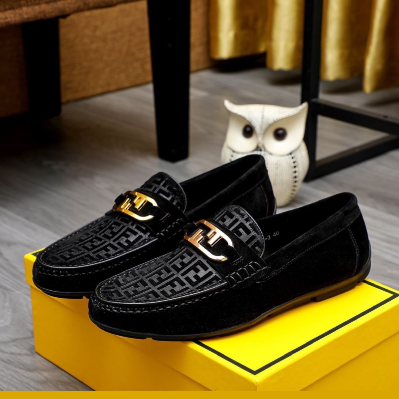F**di leather shoes